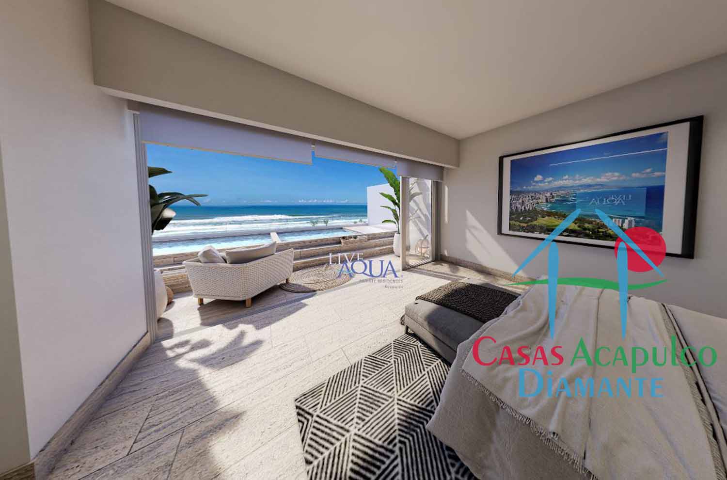 Live Aqua 1906 - Recámara principal 2